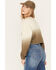 Image #4 - Cleo + Wolf Women's Ombre Cropped Dolman Sweatshirt, Sage, hi-res