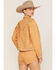 Image #4 - Understated Leather Women's Elvis Rhinestone Western Denim Snap Jacket, , hi-res