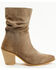 Image #2 - Cleo + Wolf Women's Dani Western Booties - Pointed Toe, Taupe, hi-res