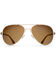 Image #2 - Hobie Broad Shiny Gold & Copper Gradient PC Polarized Sunglasses, Gold, hi-res