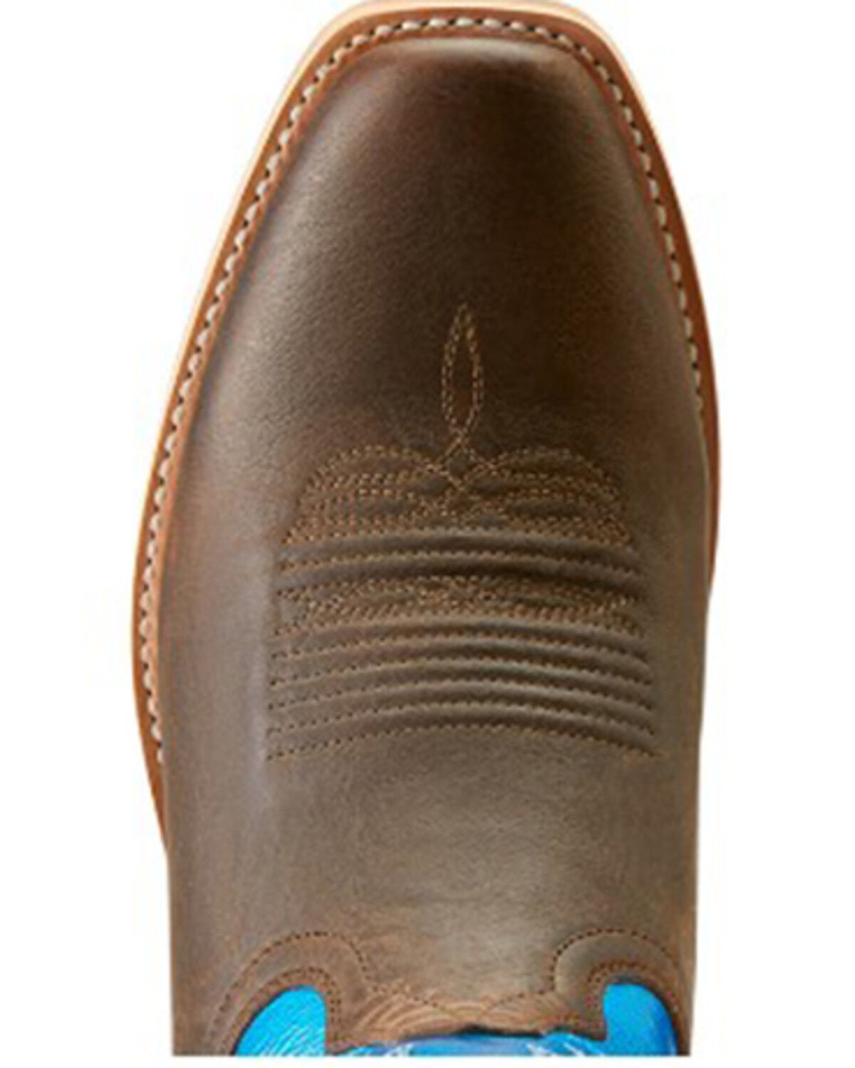 Image #4 - Ariat Men's Ringer Tall Western Boots - Square Toe, Brown, hi-res