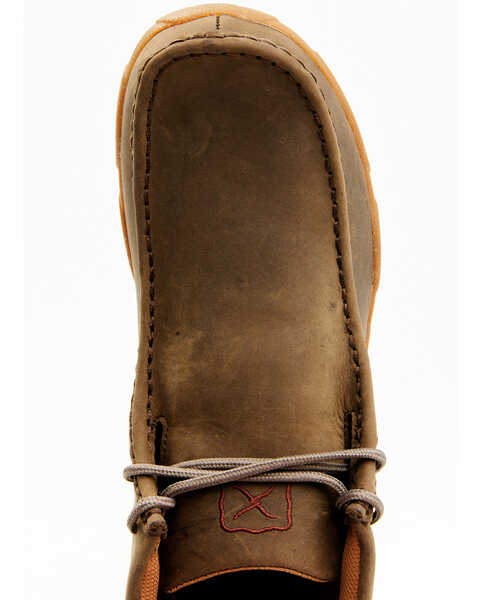 Image #6 - Twisted X Men's Chukka Driving Casual Shoes - Moc Toe, Dark Brown, hi-res