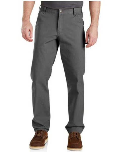 Carhartt Men's Rugged Flex® Work Pants, Grey, hi-res