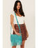 Image #1 - Idyllwind Women's Darlington Court Fringe Crossbody Bag, Turquoise, hi-res