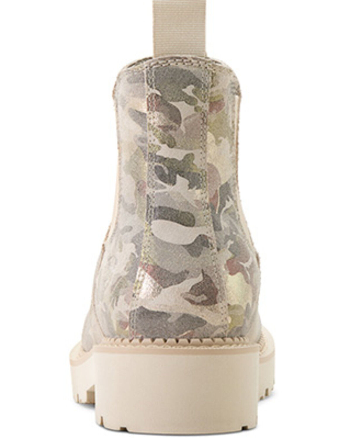 Image #3 - Ariat Women's Fatbaby Chelsea Western Booties - Round Toe, White, hi-res
