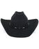 Image #2 - Cody James Drifter 3X Felt Cowboy Hat, Black, hi-res