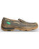 Twisted X Men's ECO TWX Slip-On Driving Moccasins - Moc Toe, Brown, hi-res