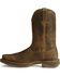 Durango Rebel Men's Pull-On Western Boots - Square Toe, Brown, hi-res