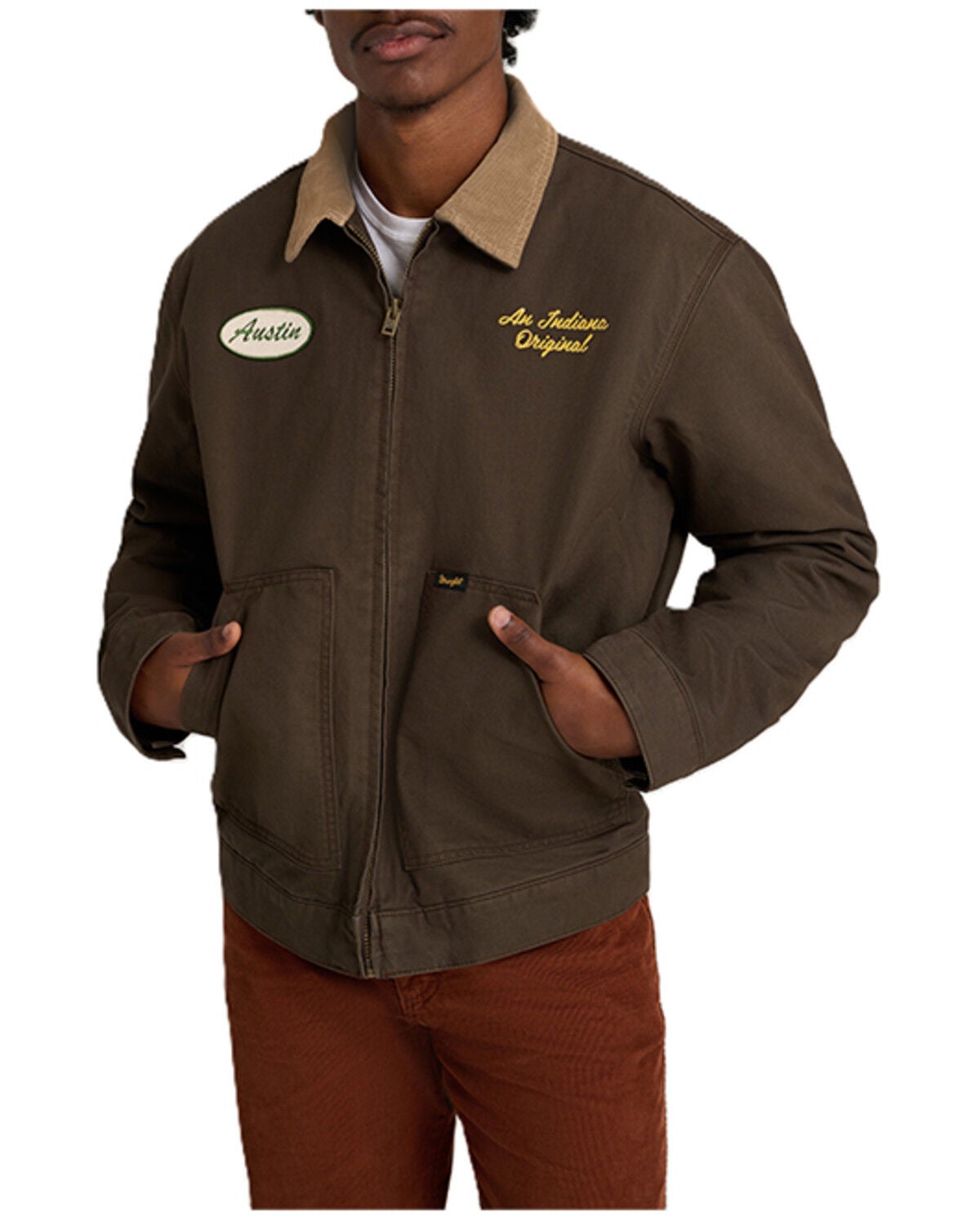 Wrangler X Stranger Things Men's Murray Zip-Up Canvas Jacket