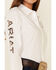 Image #3 - Ariat Women's Team Kirby Leopard Logo Long Sleeve Button Down Stretch Shirt, White, hi-res