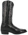 Image #2 - Dan Post Men's Mignon Western Boots - Round Toe, Black, hi-res