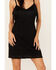 Image #3 - Idyllwind Women's Barbie Lace Fringe Mini Dress, Black, hi-res