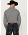 Image #4 - Wrangler Men's Rodeo Checkered Print Long Sleeve Snap Western Shirt, Black, hi-res