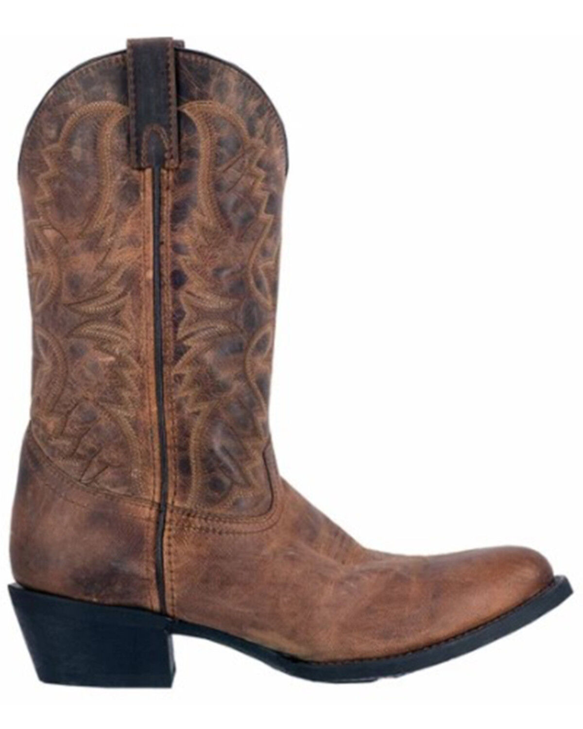 Image #3 - Laredo Men's Birchwood Western Boots - Round Toe, Tan, hi-res