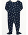 Image #6 - Cody James Infant Boys' Desert Conversation Print Onesie Footed PJ Set - 2-Piece, Navy, hi-res