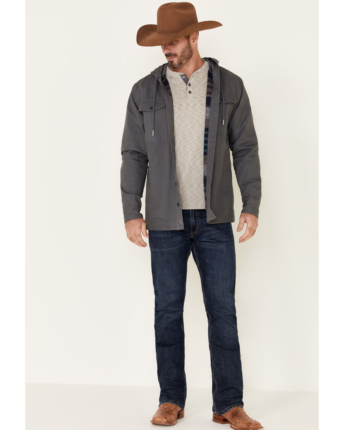 flannel lined chore coat