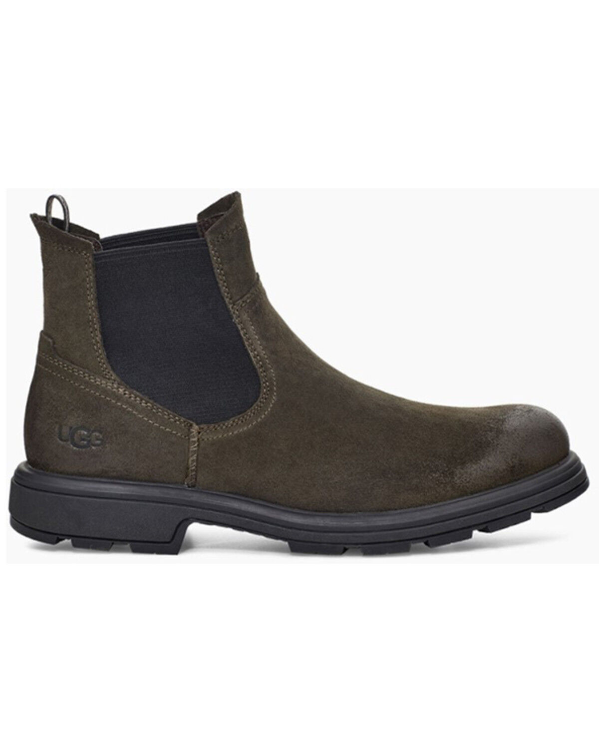 Image #2 - UGG Men's Suede Pull On Chukka Boots - Moc Toe, Olive, hi-res