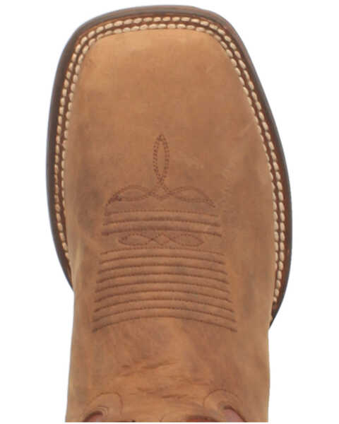 Image #6 - Dan Post Men's Tan Western Boots - Broad Square Toe, Tan, hi-res