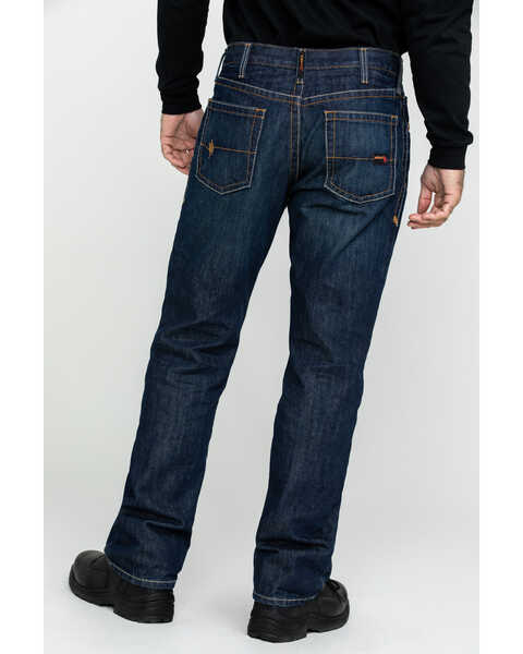 Image #1 - Ariat Men's Shale FR Bootcut Work Jeans, Denim, hi-res