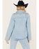 Image #4 - Understated Leather Women's Bluegrass Studded Denim Western Jacket, Blue, hi-res