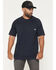 Image #1 - Dickies Men's Cooling Temp-IQ&trade; Short Sleeve Pocket T-Shirt, Navy, hi-res