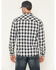 Image #4 - Brothers and Sons Men's Anvil Plaid Print Long Sleeve Button-Down Flannel Shirt, Blue, hi-res
