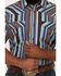 Image #3 - RANK 45&reg; Men's Rodeo Tech 2.0 Striped Print Short Sleeve Stretch Performance Shirt, Blue, hi-res