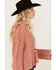 Image #3 - POL Women's Cable Knit Sweater Hoodie, , hi-res