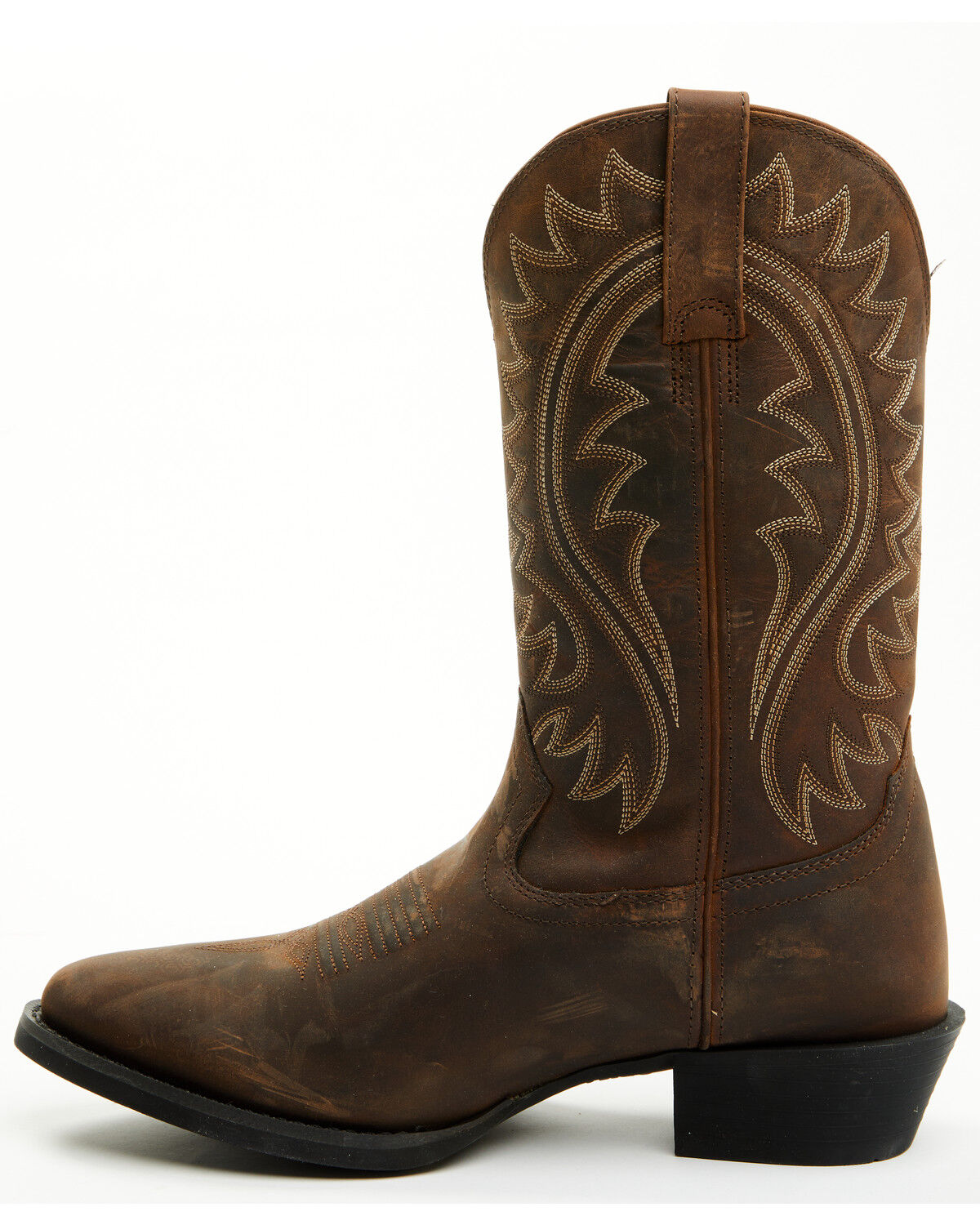 Image #3 - Durango Men's Shyloh Western Boots - Round Toe, Brown, hi-res