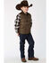 Image #3 - Roper Boys' Brown Rangewear Quilted Poly Fill Down Vest , , hi-res