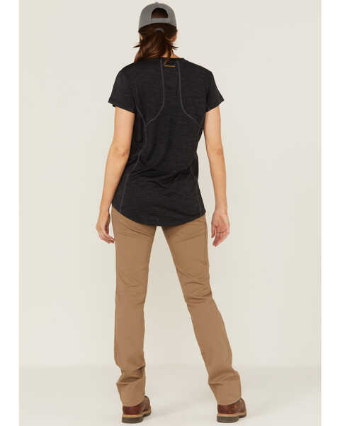 Image #3 - Ariat Women's Rebar Field Khaki DuraStretch Made Tough Straight Leg Work Pants , Beige/khaki, hi-res