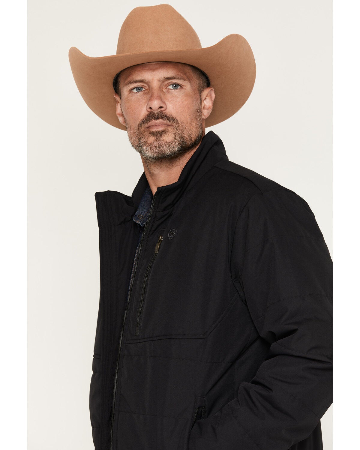Image #2 - Ariat Men's Titan Insulated Jacket - Tall, Black, hi-res