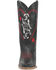 Image #4 - Dingo Women's Queen A Hearts Western Boots - Snip Toe, Black, hi-res