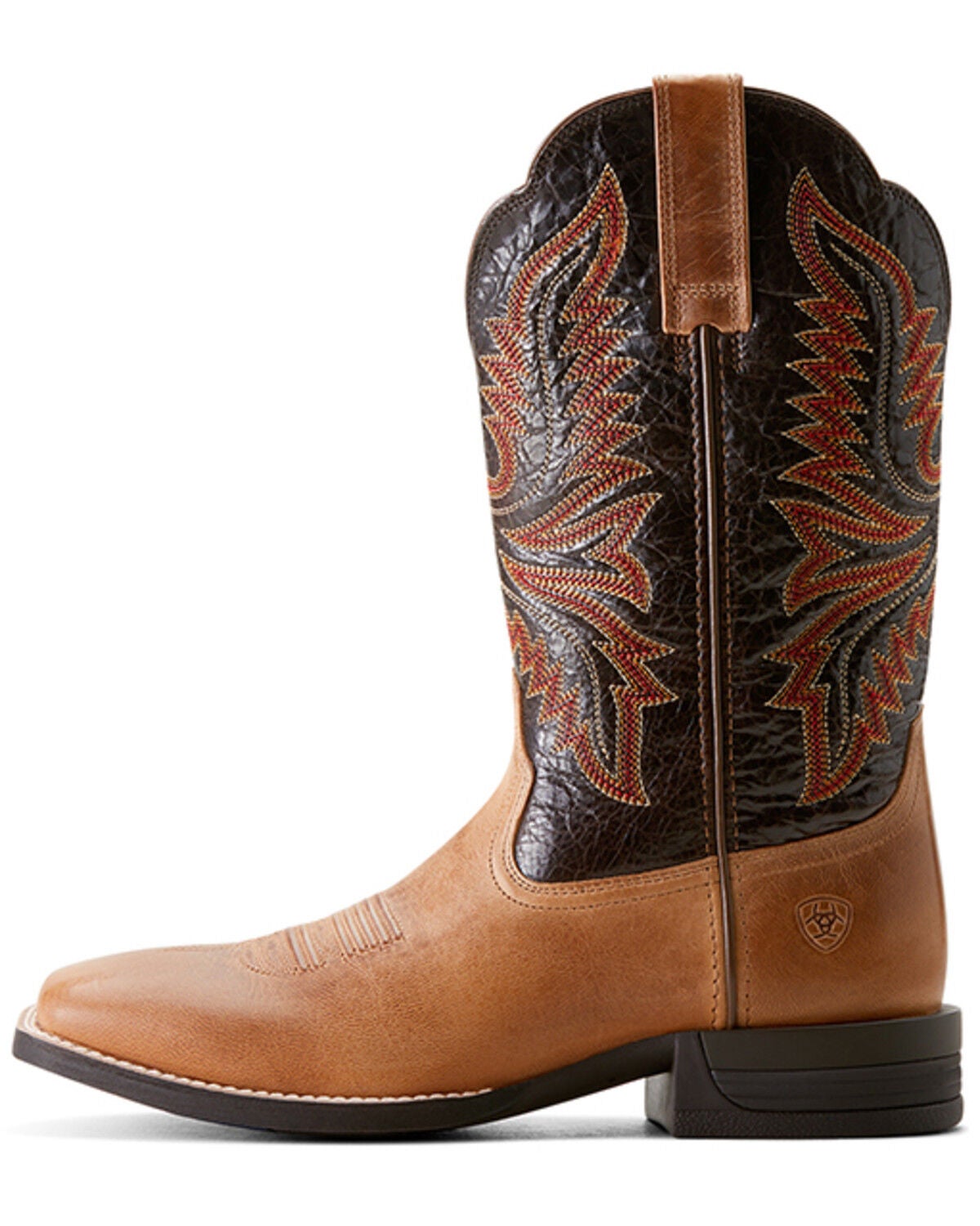 Image #2 - Ariat Men's Brush Creek Mesa Performance Western Boots - Broad Square Toe, Brown, hi-res