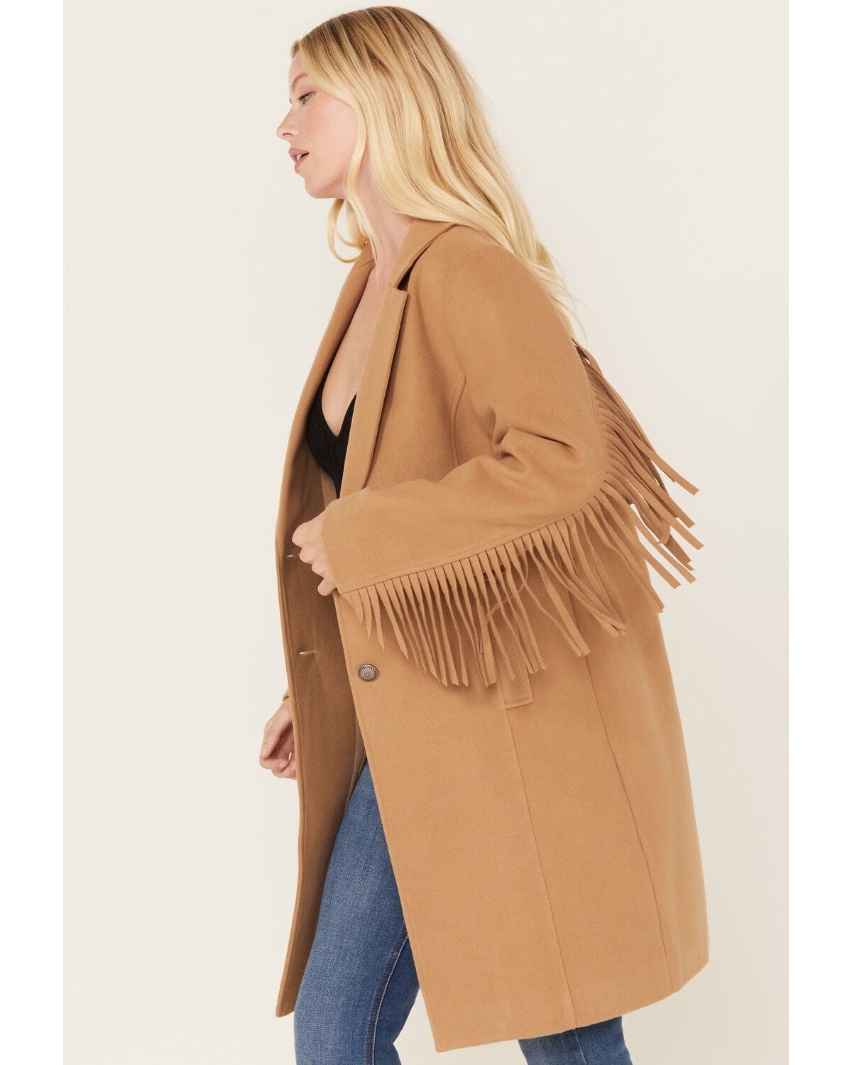 Image #4 - Idyllwind Women's Long Fringe Blazer, , hi-res