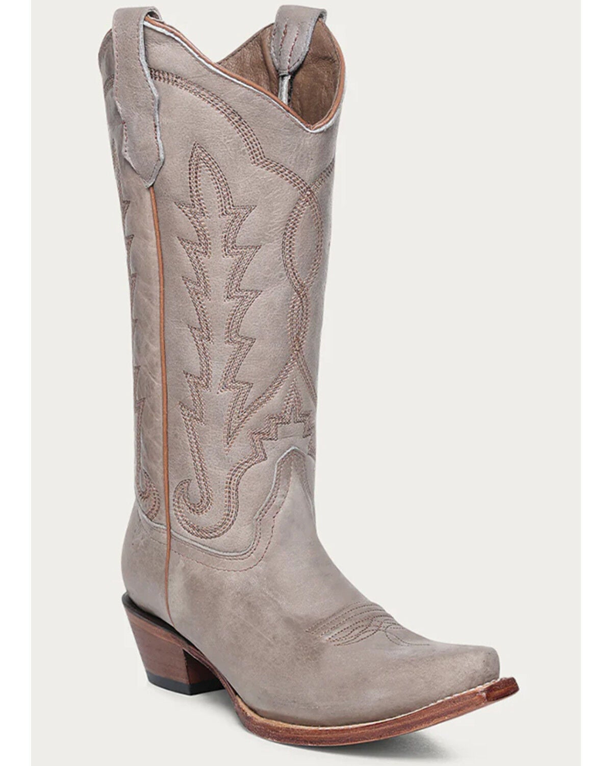 Image #1 - Circle G Women's Western Booties - Snip Toe, Sand, hi-res