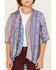 Image #3 - Joseph Studio Girls' Border Print Long Kimono, Purple, hi-res