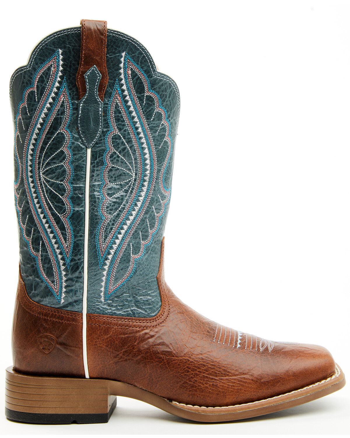 Image #2 - Ariat Women's Primetime Performance Western Boots - Broad Square Toe, Brown, hi-res