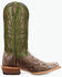 Image #2 - Dan Post Men's Exotic Python Western Boots - Square Toe, Brown, hi-res