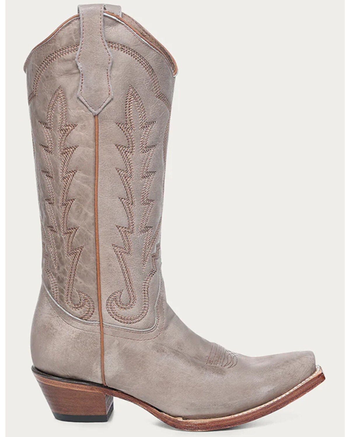 Image #2 - Circle G Women's Western Booties - Snip Toe, Sand, hi-res