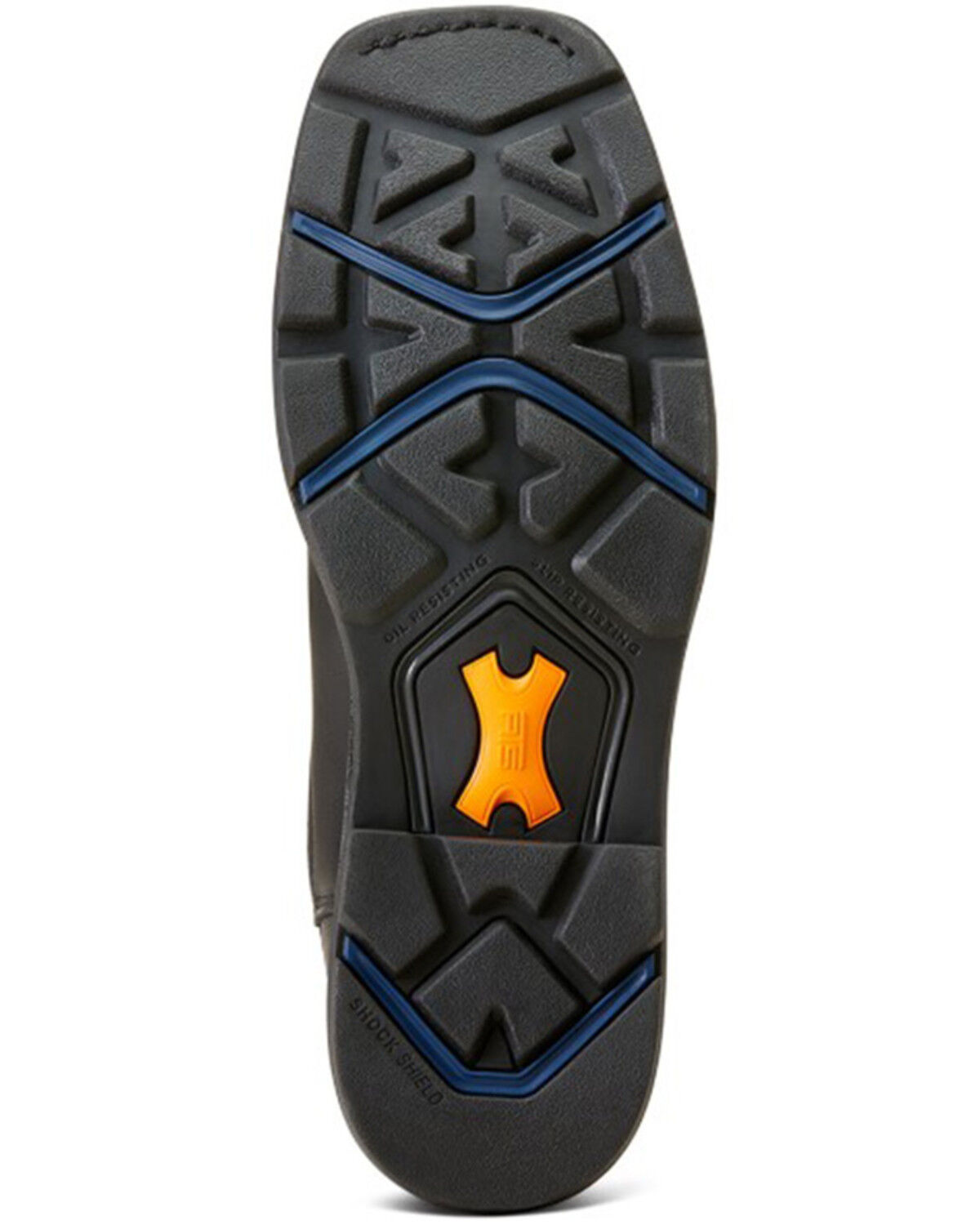Image #5 - Ariat Men's Sierra Shock Shield Work Boots - Steel Toe, Black, hi-res