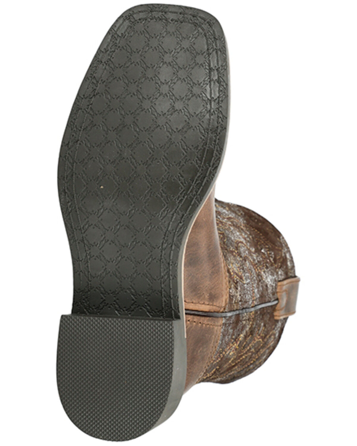 Image #7 - Smoky Mountain Girls' Sadie Western Boots - Broad Square Toe, Brown, hi-res