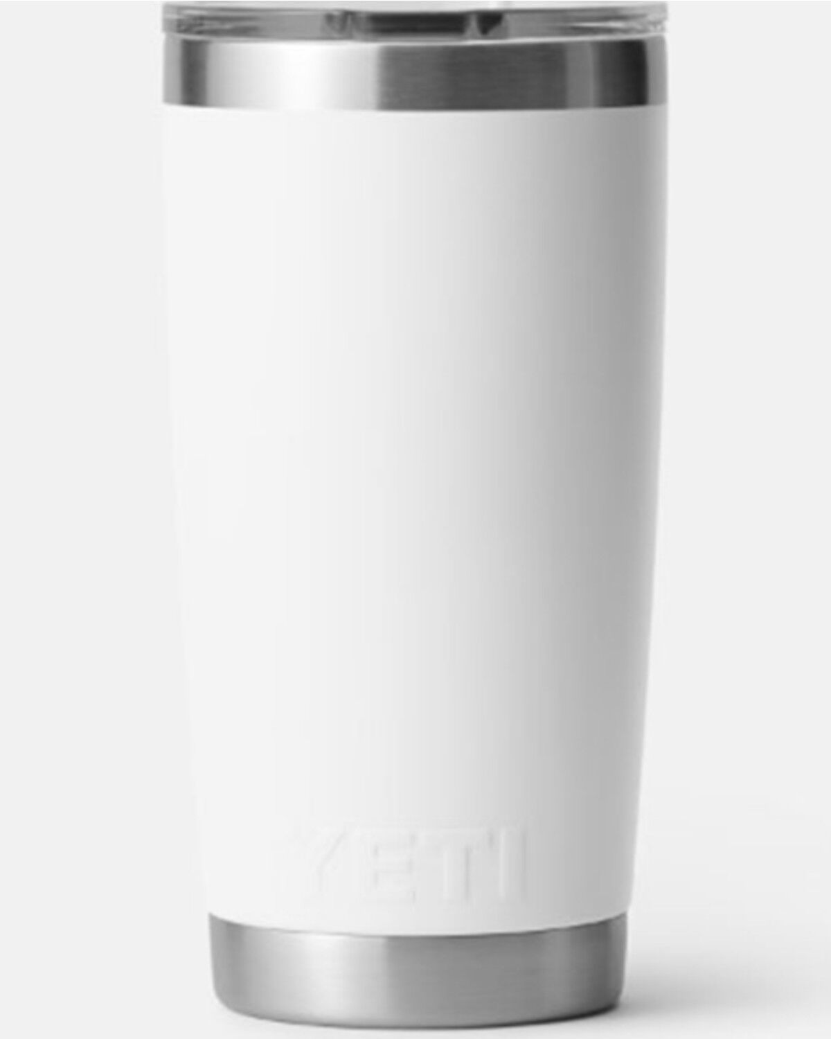 Image #2 - YETI Rambler® MagSlider™ Lid 20oz Tumbler, White, hi-res