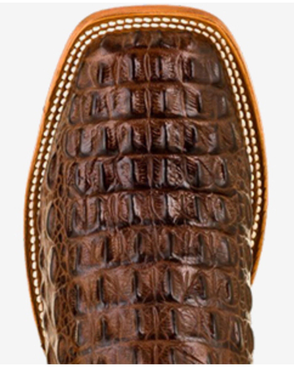 Image #5 - Horse Power Men's Nile Crocodile Print Western Boots - Square Toe, Brown, hi-res