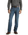 Image #3 - Ariat Men's M4 Rebar Distressed Low Rise Relaxed Bootcut Work Jeans , Denim, hi-res