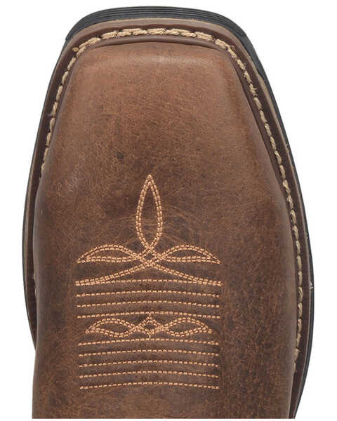Image #6 - Dan Post Men's Storms Eye Waterproof Western Work Boots - Composite Toe , Brown, hi-res