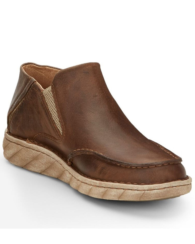 Tony Lama Men's Lorenzo Casual Shoes - Moc Toe, Tan, hi-res