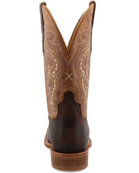 Image #5 - Twisted X Men's Rancher Western Boot - Broad Square Toe , Brown, hi-res