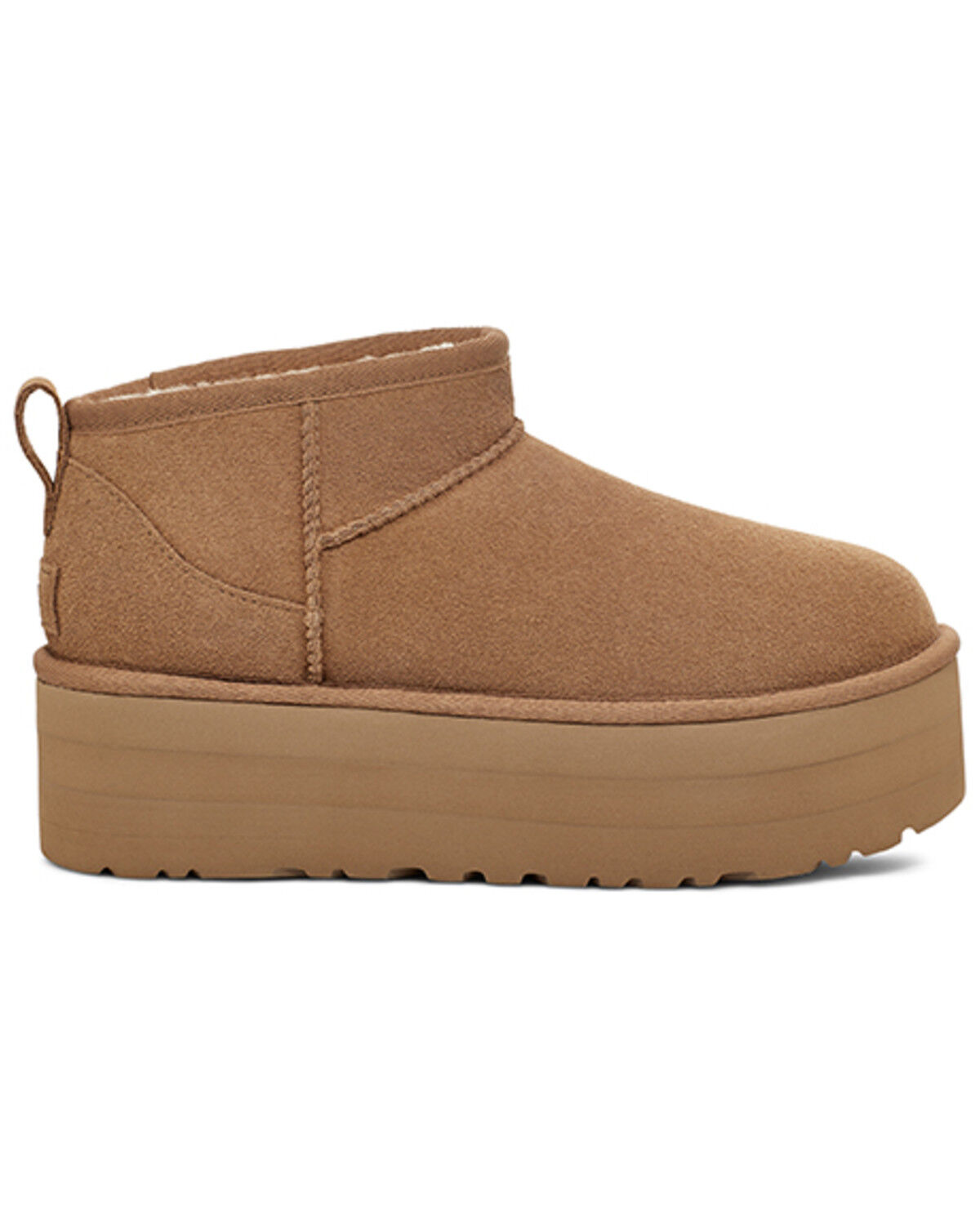 Image #2 - UGG Women's Classic Ultra Mini Platform Boot, Chestnut, hi-res