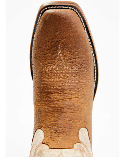 Image #6 - RANK 45® Men's Archer Western Boots - Square Toe, Beige/khaki, hi-res